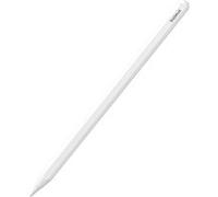 Stylet Bluetooth pour iPad Fluide Charge Magnétique Autonomie 10H Baseus Blanc Blanc G