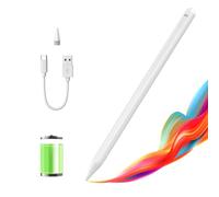 Stylet Bluetooth pour iPad Mini 6 5, 6ème 5ème génération 2021 8,3" 7,9", A2569, A2568, A2567 avec télécommande d'obturateur d'appareil photo, sensibilité à l'inclinaison, affichage du niveau de