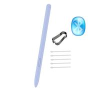 Stylet Bluetooth pour Samsung Galaxy Tab S10 Ultra/Tab S10+ S Pen compatible avec Samsung Galaxy Tab S10 +, Tab S10 Ultra Stylet avec 5 pointes/pointes Bleu glacier
