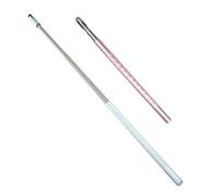 Stylet Capacitif 2 Pièces en Alliage D’Aluminium pour Écrans Tactiles | Pointe Feutrée, Forme Ergonomique, Réponse Rapide et Écriture Fluide, Usage Ordinateur et Téléphone