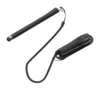 Stylet Capacitif ABS Noir à Pointe Fine pour Écrans Tactiles et Tablettes | Base avec Cordon, Interaction Précise, Conception Réduisant la Fatigue, Adapté aux Kiosques et Systèmes de Guidage Commercial
