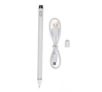 Stylet capacitif Actif, Stylet Universel pour écran Tactile, Pointe Fine de 1 à 2 mm avec Design magnétique, Stylet Fin et léger en Alliage d'aluminium pour tablettes iOS Android