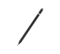 Stylet capacitif - BEL - Aluminium noir - Ultra-fin - Ergonomique - Compatible iPhone, iPad et iPod