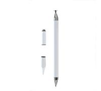 Stylet capacitif magnétique 3-en-1 pour tablettes et téléphones - Stylet universel pour écran tactile White