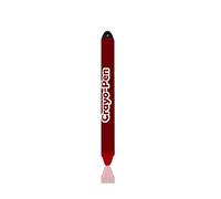 Stylet capacitif universel pour enfants - Stylet pour écran tactile en forme de crayon pour iPhone/Xiaomi/tablettes, pas besoin de Bluetooth, avec cordon anti-perte (rouge)