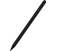 Stylet capacitif universel pour Samsung Galaxy Tab A7/A8/A9/A9 Plus - Outil d'écriture/dessin compatible Android/iOS, sensibilité à la pression, embouts remplaçables (noir)