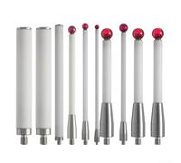 Stylet CMM Corps Céramique avec Ru by Ball pour EDM et processus de mesure non conducteur adapté aux applications critiques (A-5000-3712)