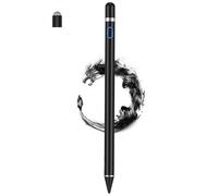 Stylet compatible avec écrans tactiles iOS et Android, stylet iPad avec fonction double tactile, stylet rechargeable à pointe fine pour iPad/iPad Air/Mini/Pro/Android/iPhone/téléphone