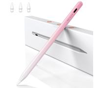 Stylet Compatible avec iPad 2018-2025, Stylet Magnétique Haute Précision, Recharge Rapide 15 Min, Rejet de Paume, pour iPad Pro/Air/Mini/6-11 Génération-Dégradé Rose