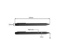 Stylet compatible avec Microsoft Surface Pro 3/4/5, aucun appairage requis, pile remplaçable, bouton gomme pour la prise de notes
