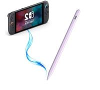 Stylet compatible avec Nintendo Switch 1/2/OLED, pour table Amazom Max 11, HD 10, nouveau modèle amélioré, crayon d'écriture précise, charge rapide, mise en veille automatique, bouton marche/arrêt