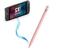 Stylet compatible avec Nintendo Switch 1/2/OLED, pour table Amazom Max 11, HD 10, nouveau modèle amélioré, crayon d'écriture précise, charge rapide, mise en veille automatique, bouton marche/arrêt