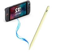 Stylet compatible avec Nintendo Switch 1/2/OLED, pour table Amazom Max 11, HD 10, nouveau modèle amélioré, crayon d'écriture précise, charge rapide, mise en veille automatique, bouton marche/arrêt
