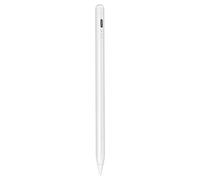 Stylet Compatible pour iPad Pro 11" 12.9" 2018 2020 2021, pour iPad 10.2" 7th 8th 2019 2020, Air 3 10.5" 2019, Air 4 10.9" 2020, Mini 5 2019 (Blanc)
