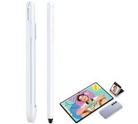 Stylet compatibles avec Le Samsung Galaxy Tab S10 FE+, S Pen de Remplacement pour Galaxy Tab A9, Fold7 Stylets + Emplacement S-Pen-Blanc