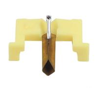 Stylet de rechange compatible avec les types de cartouches Shure M70B N70B N72B et prenant en charge les configurations de platine vinyle Astatic EVG Pfanstiehl (jaune)