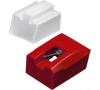 Stylet de rechange pour cartouche AT95E compatible avec Audio-Technica AT-LP120-USB avec pointe elliptique japonaise pour audio amélioré (rouge)