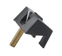 Stylet de rechange pour cartouches phono Stanton 505, 500, D5100E, 500AL, 5107AL, D5200SK MkII et V3 - Aiguille de platine LP compatible avec configuration DJ professionnelle (noir)