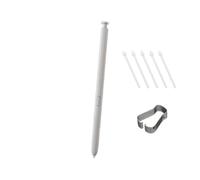 Stylet de rechange pour Galaxy S25 Ultra - Avec touches et menu pop-up - Non d'origine - Gris + 5 plumes