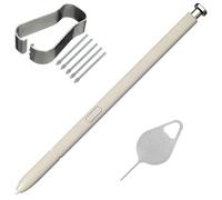 Stylet de rechange pour Galaxy S25 Ultra S Pen S25 Ultra avec pointes de stylo S25 Ultra pour Samsung Galaxy S25 Ultra 5G Touch Pen S938 S25 Ultra S Pen avec aiguille de réparation Noir titane