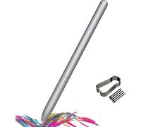 Stylet De Rechange Pour Samsung Galaxy Tab S10 Ultra S Pen, Stylet Pour Galaxy Tab S10, Tab S10+, Tab S10 Ultra, Avec Pointes/Plumes (Sans Bluetooth), Argenté Platine