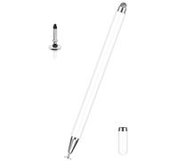 Stylet de rechange universel haute sensibilité pour Samsung Galaxy Tab A9+ Plus/A9/A8/A8 Plus/A7 Lite, iPad Pro/iPad/iPhone/Microsoft/Surface/Fire HD tous les appareils à écran tactile (blanc)