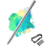 Stylet De Remplacement Pour Samsung Galaxy Tab S10 Fe S Pen,Galaxy Tab S10 Fe,Tab S10 Fe+, Tab S10 Fe Plus,Tab S10 Fe Stylus Replacement+Plumes/Pointes (Sans Bluetooth),Argent