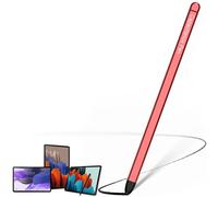 Stylet de Remplacement pour Samsung Galaxy Z Fold 6 Fold Edition, stylos Fin en métal, Pointe en Silicone pour écran Tactile pour Tablette Galaxy-Rouge