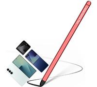 Stylet de Remplacement pour Samsung Galaxy Z Fold7/Fold6/Fold5 Edition, stylos Fin en métal, Pointe en Silicone pour écran Tactile pour Tablette Galaxy-Rouge