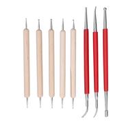 Stylet de traçage à Double extrémité, petit ensemble de stylets de gravure portables pour la modélisation, la sculpture, l'argile lissante
