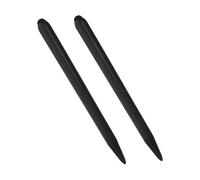 Stylet D'écran Double Embout 2 Pièces Noir pour Tableau Interactif | ABS et Pointes en Nanomatériau Polyéthylène, Annotations Précises sans Bruit, Usage Classe ou Séminaire