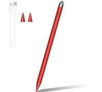 Stylet double pointe 2 en 1 pour Fire Max 11, stylet AMZ Fire HD 10 Table HD 8/7, stylet pour écran tactile (rouge)