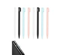 Stylet DS,8PCS Stylets Tactiles pour NDS, 3DS Lite, DSL, NDSL - Accessoires de Jeu Précis et Durables en 4 Couleurs (Noir, Blanc, Rose, Bleu) pour Améliorer Votre Expérience de Jeu