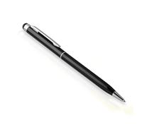 Avizar Stylet Écran Tactile Universel Embout Silicone Stylo A Bille Clip Intégré Noir Noir