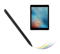 Stylet électronique pour iPad Pro 9,7" 2016, stylet capacitif actif compatible avec Apple iPad Pro 9,7", stylet pour le dessin et les notes, stylo rechargeable de type C, noir
