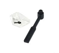 Stylet elliptique de rechange pour Audio-Technica VM95 Series, compatible avec les cartouches AT-VMN95E et VM95E, faible distorsion (avec brus)
