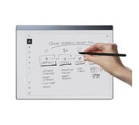 Stylet EMR pour Stylo Remarkable 2, sensibilité à la Pression 4096, Stylet Ergonomique Inclinable Anti-Paume avec Fonction Gomme, 5 Pointes, pour Note Air 2 pour S7 FE (Black)