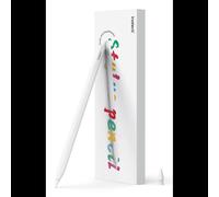 Stylet Inateck PCL005_WHITE Blanc 15g pour Tablette Graphique Apple iPad Pro 11"/12.9"/13" - Autonomie 7h - Chargement Magnétique