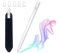Stylet iPad 10&11e Génération, Stylet Tablette iPad pour iPad 2018-2025, Pencil iPad, Stylo iPad avec Rejection de la Paume Tactile Haute Précision, Convient pour iPad 6/7/8/9/10/11,Air 3/4/5,Mini 5/6