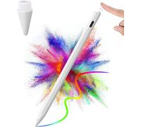 Stylet Ipad, Pencil Pour Ipad 2018-2022 Avec Recharge Rapide, Inclinaison Palm Rejection & Adsorption Magnétique, Stylet Compatible Avec Ipad Air 3/4/5, Ipad Mini 5/6, Ipad 6-10 Gen, Ipad Pro 11/12.9