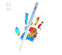 Stylet magnétique rechargeable pour écran tactile avec 4 embouts POM pour iPad/Pro/Air/Mini/iPhone/Samsung/Huawei/Lenovo/iOS/Android et autres smartphones - Bleu