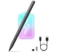 Stylet Microsoft Surface, 4096 Niveaux Pression,Charge Rapide 1H | Inclinaison & Rejet de Paume, Magnétique, Surface Pro 11/10/9/8/7/6/5/4/3/X, Go 4/3/2/1, Laptop 6-1, Studio, Book 3/2/1