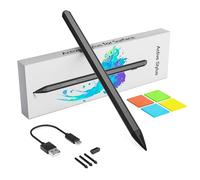 Stylet Microsoft Surface Pro - Pen Compatible Avec Surface Pro 11/9/10/8/X/7/6/5/4/3, Go2/3/4/Book/Laptop/Studio - Charge Rapide USB-C, Fonction Copilot