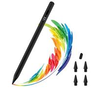 Stylet MoKo pour iPad 2018-2026,Stylet USB-C à Charge Rapide avec Écran LED et Sensibilité à L'inclinaison pour Apple iPad A16/11/10/9/8/7/6,Air 7/6/5/4/3/M3/M2,Pro 13"/12,9"/11"/M4,Mini 7/6/5, Noir