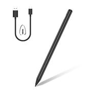 Stylet MPP 2.0 Tilt Rechargeable pour HP - 4096 Sensibilité à la pression, Rejet de Paume, Compatible avec HP Omnibook/Envy/Pavilion/Spectre x360 Ordinateur Portable 2 en 1, Idéal pour Dessin & Prise