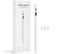 Stylet numérique actif universel avec affichage de la batterie, double mode, charge rapide, pour iPad, iPhone, Samsung, Android, < 2 ms, faible latence, sensibilité d'inclinaison pour le dessin et la