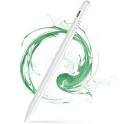 Stylet Numérique Pour Tablettes Tactiles Compatibles Avec Iphone, Samsung/Android Smart Phone, Stylo Magnétique Rechargeable Pour Tablette D'écriture Et Dessin - Blanc