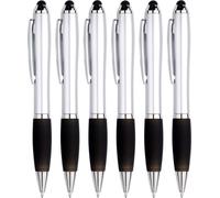 - Stylet - Plastique - 6 pièces - noir