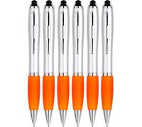 - Stylet - Plastique - 6 pièces - Orange