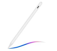 Stylet pour Apple iPad 2018-2025, 12 Heures d'autonomie, Charge Rapide USB-C, Protection de la Paume, Crayon pour iPad 11/10/9/8/7/6, Air 3/4/5/M2/M3, Pro M4/M2/M1 (11/12,9/13"), Mini 5/6
